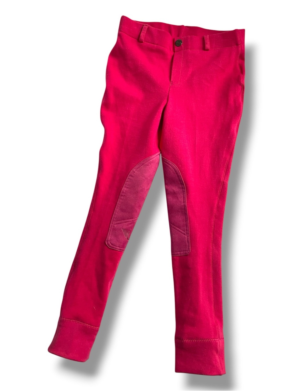NWT Tuffrider Pants Equestrian Riding Breeches Leggings Size 8 Pink Horse Girl